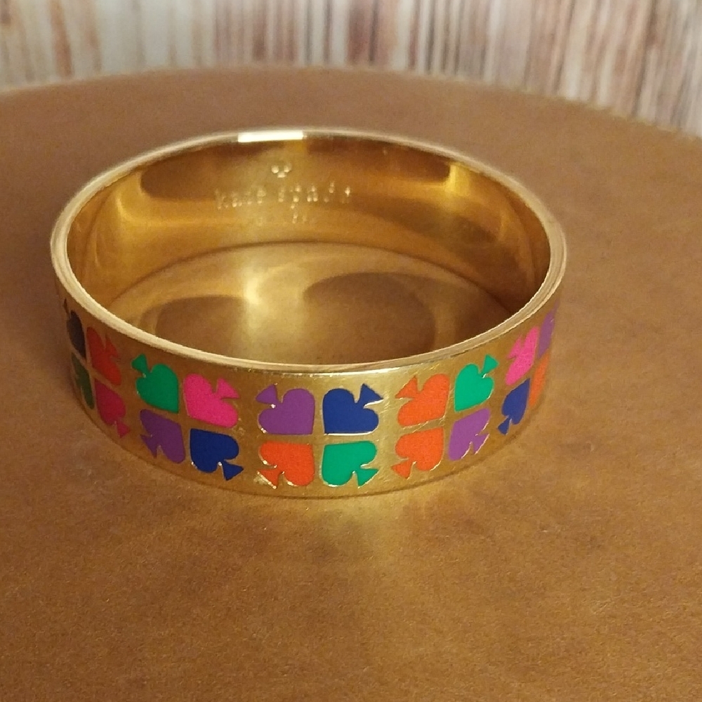 Kate Spade "Play Your Cards Right" bangle